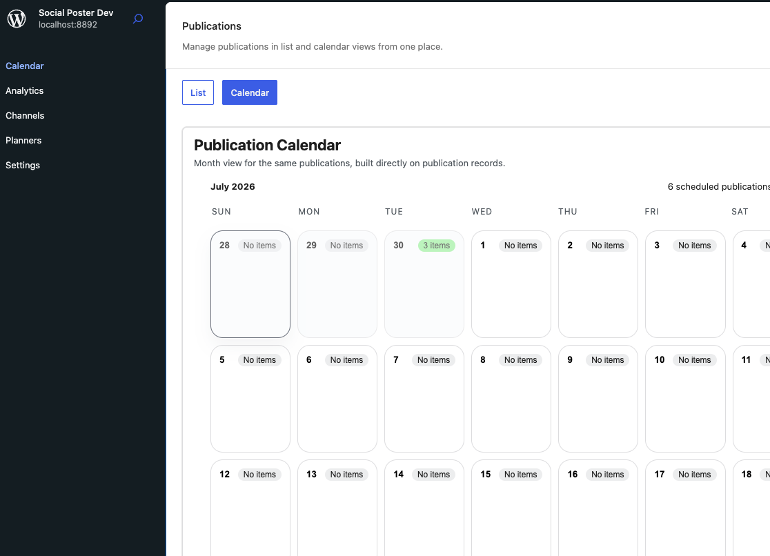 Custom Social Share Poster Plugin